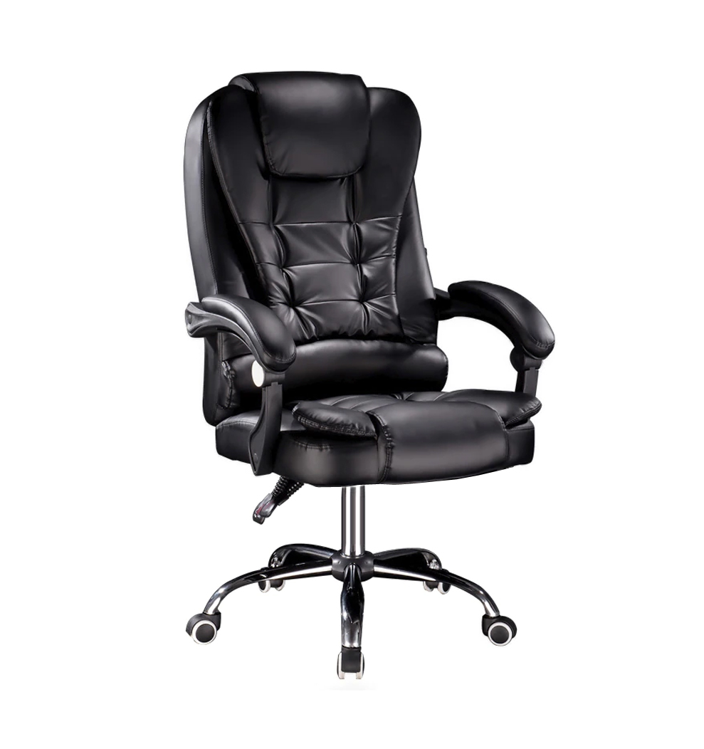 

Офісне ергономічне комп'ютерне крісло WHOJA з якісної екокожі Чорного кольору (CN4100010-4019046)