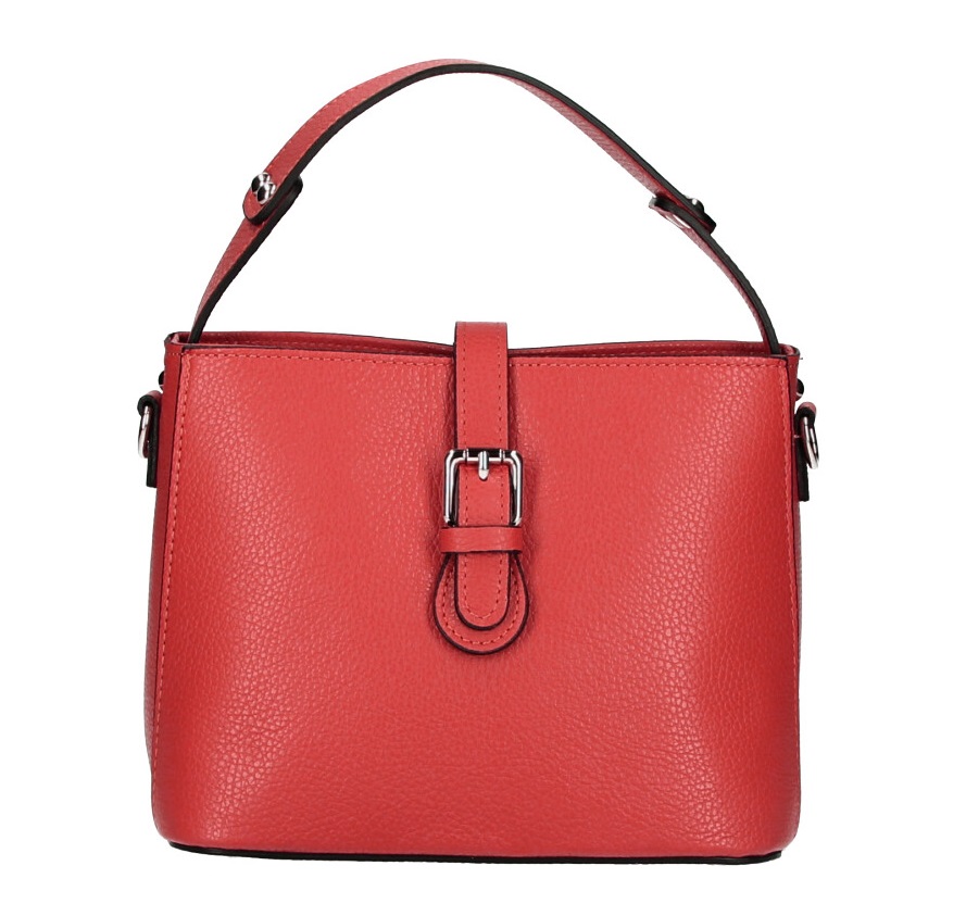 

Женская кожаная сумка Bottega Carele BC106 red