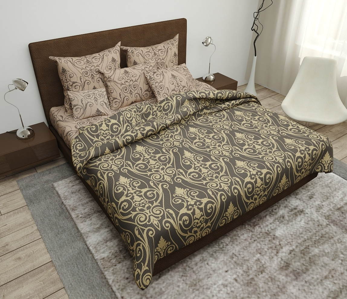 

Комплект постельного белья Krispol полуторный GOLD LUX 150*220 (415.154285.2)