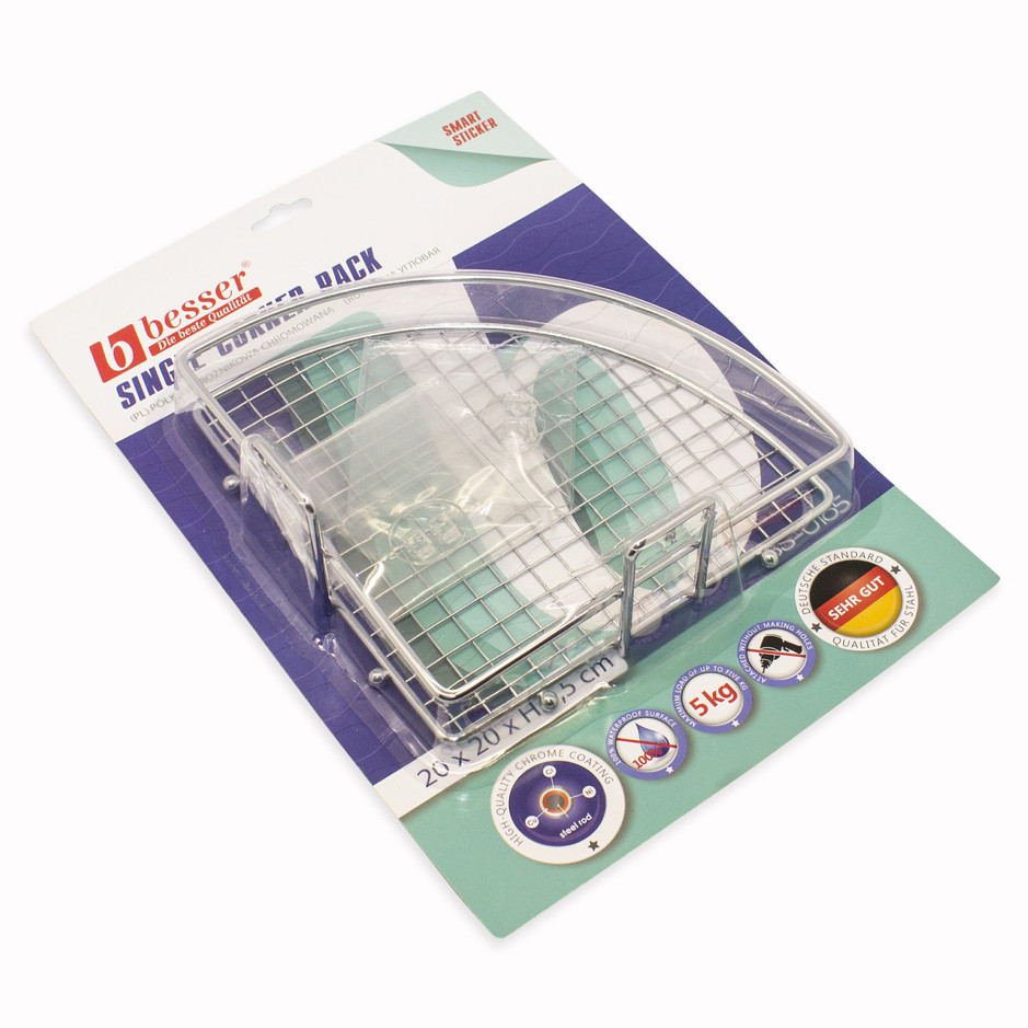 

Полка угловая Besser 1-ярусная KM-0165YV