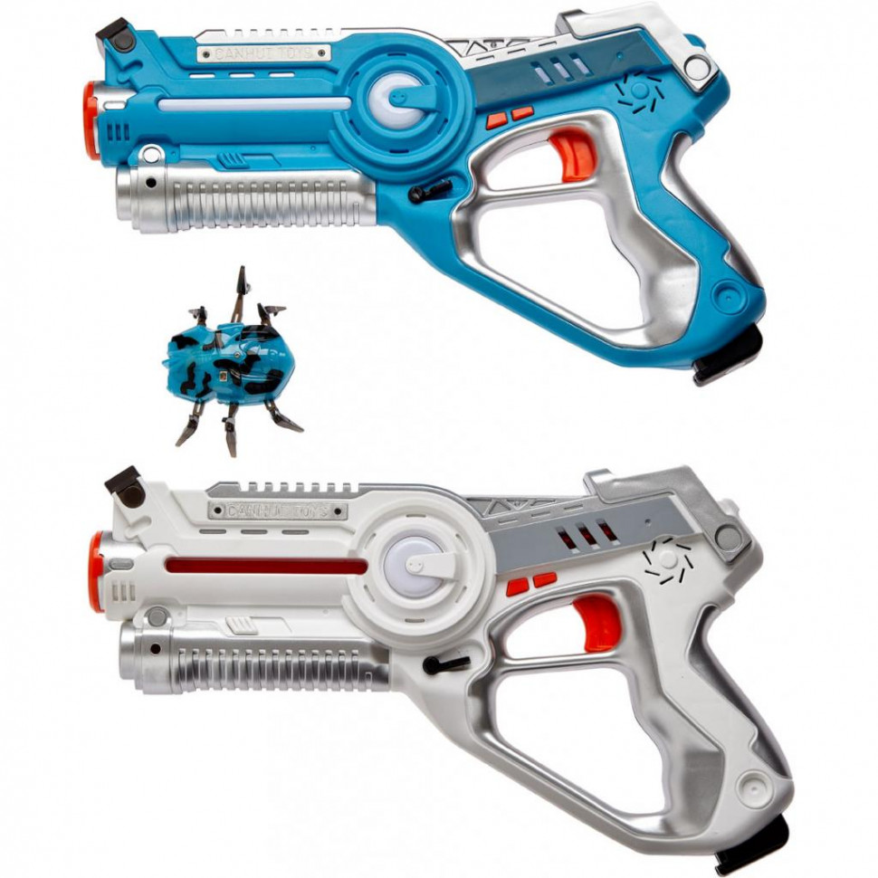 

Набор лазерного оружия Canhui Toys Laser Guns CSTAR-03 (2 пистолета + жук) BB8803GRY