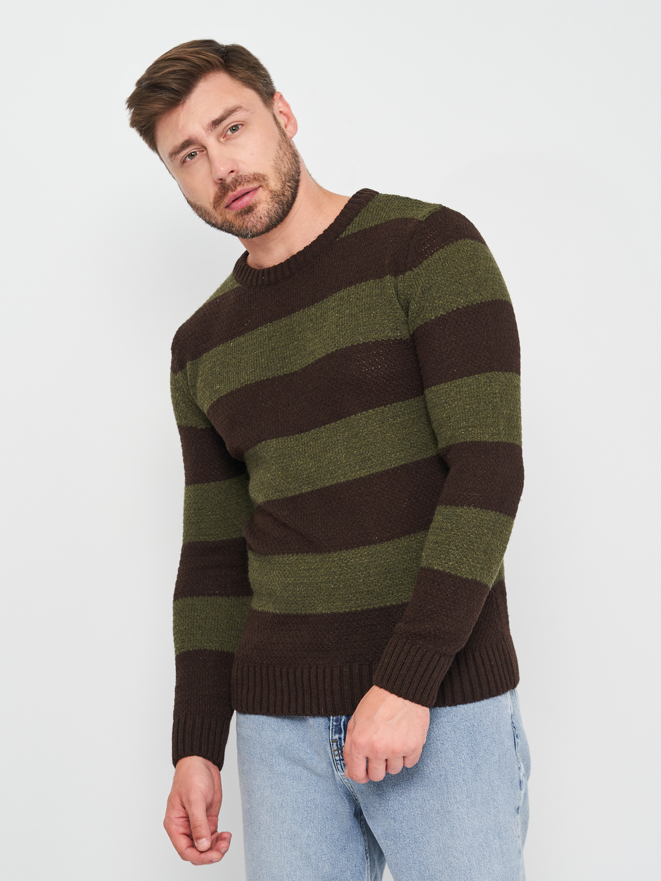 

Джемпер Koton 9KAM91167LT-03L S Brown Stripe