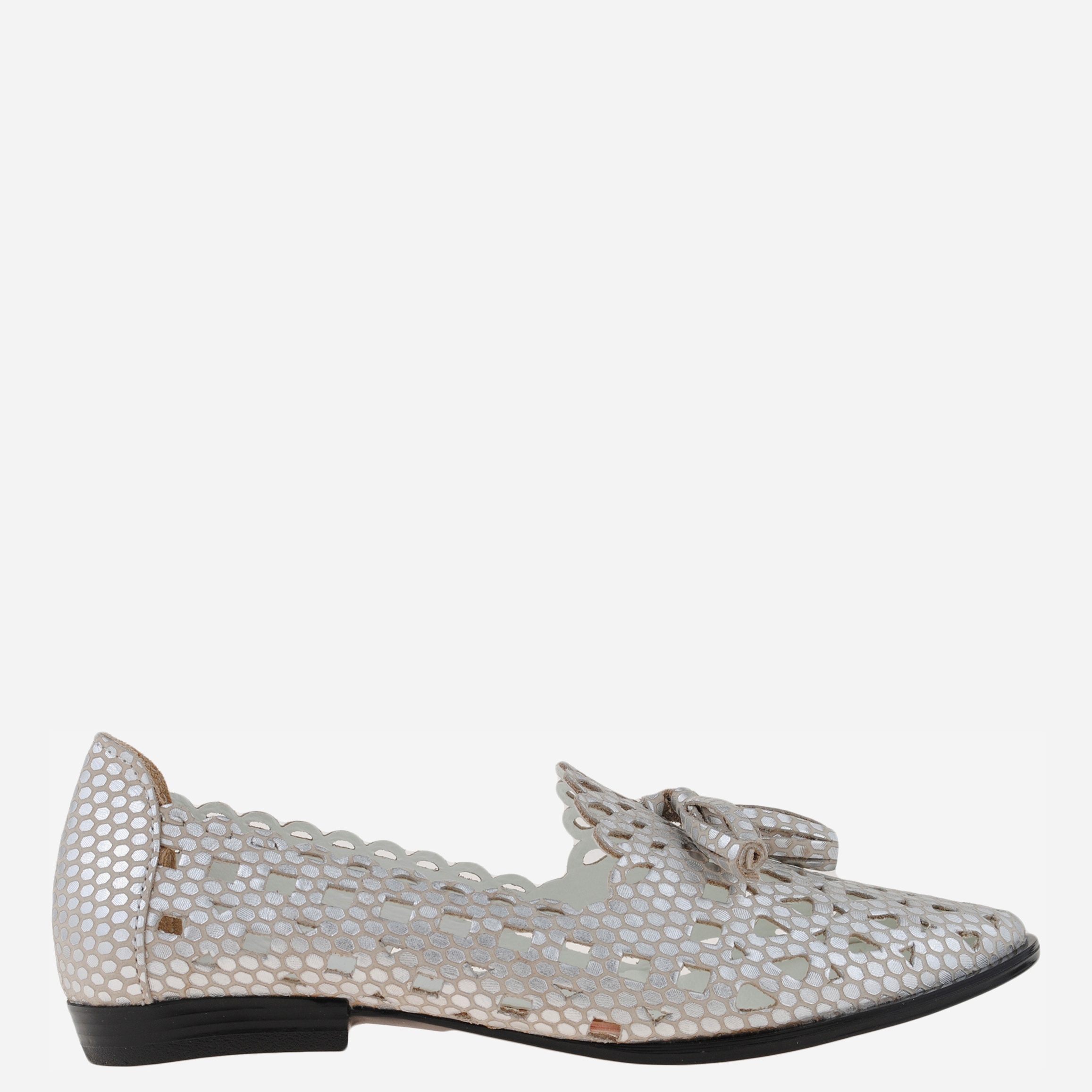 

Лоферы Violetti R0045 37 23.5 см Светло-серые