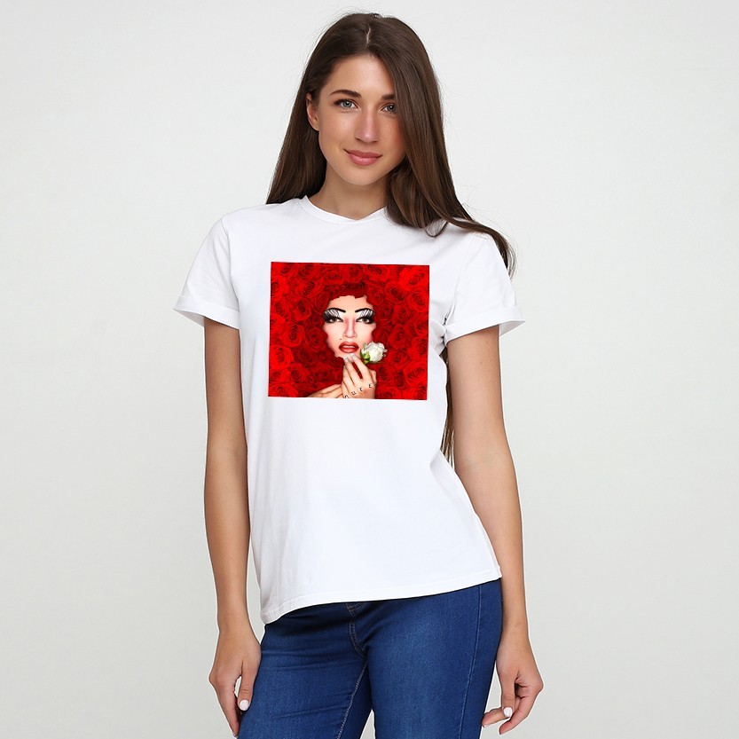 

Футболка Malta 19Ж441-24-Р3 Drag_Queen  Белая, Футболка Malta 19Ж441-24-Р3 Drag_Queen S Белая
