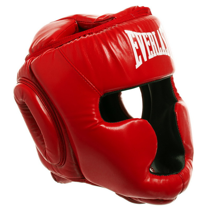 

Шлем боксерский с полной защитой Everlast Heroe BO-6001 размер L красный