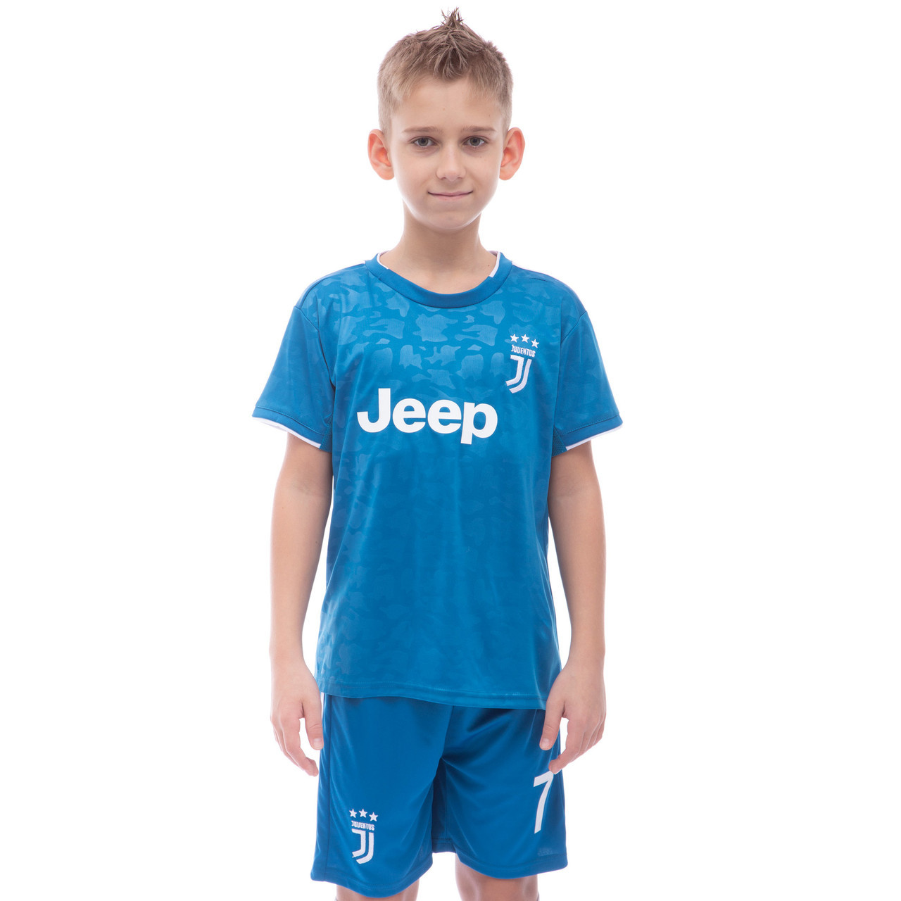 

Форма футбольная детская JUVENTUS RONALDO Ювентус Zelart Champ 1126 M (26) рост 135-145 см