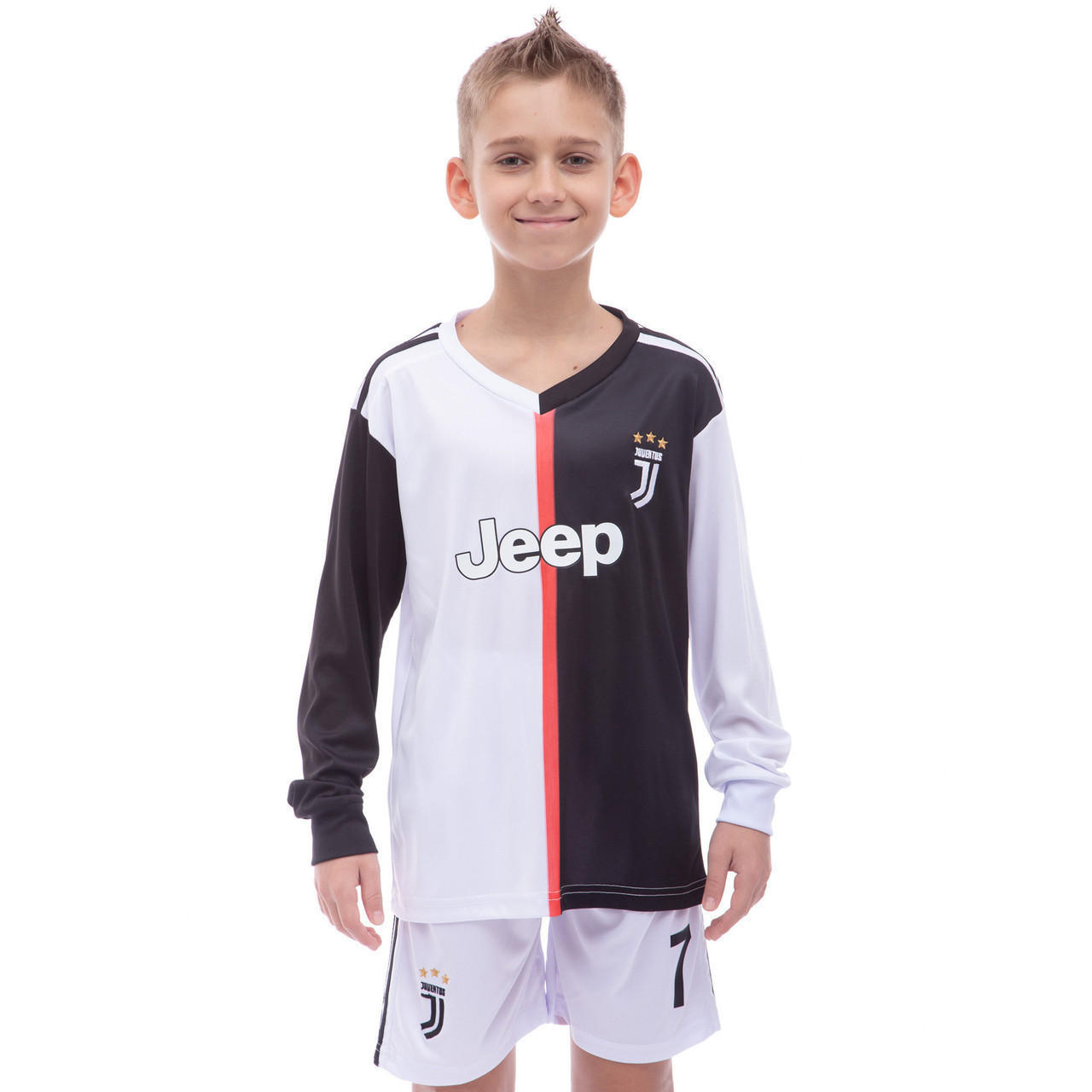 

Форма футбольная детская JUVENTUS RONALDO Ювентус Zelart Champ 1678 XL (30) рост 155-165 см