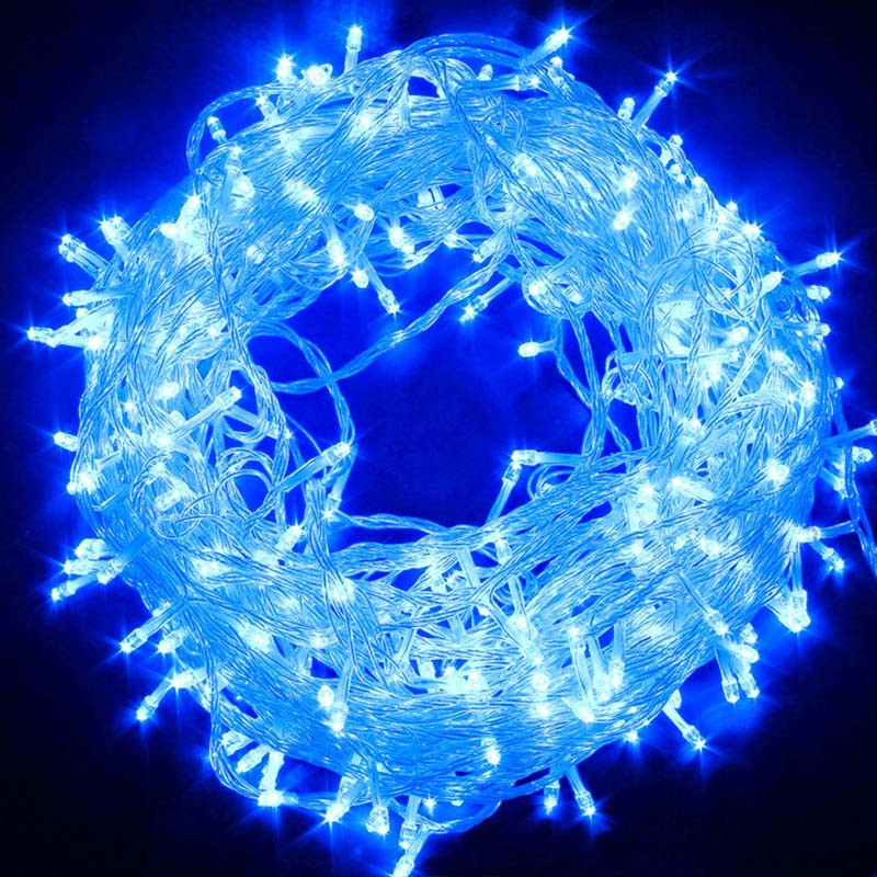 

Светодиодная гирлянда Shine X-mas Lights 5000N нить 500LED 30 метров Синяя