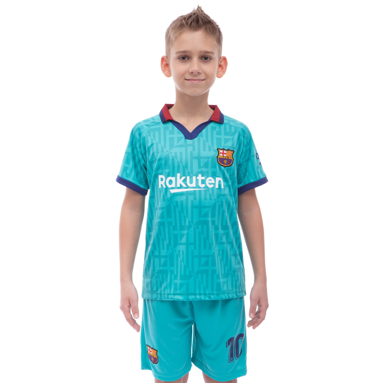 

Форма футбольная детская BARCELONA MESSI Барселона Zelart Champ 1072 XS (22) рост 116 см