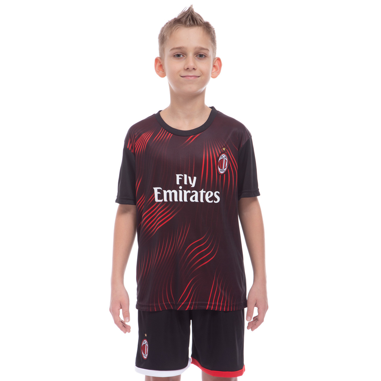 

Форма футбольная детская AC MILAN Милан Zelart Champ резервная 0979 S (22) рост 120-125 см