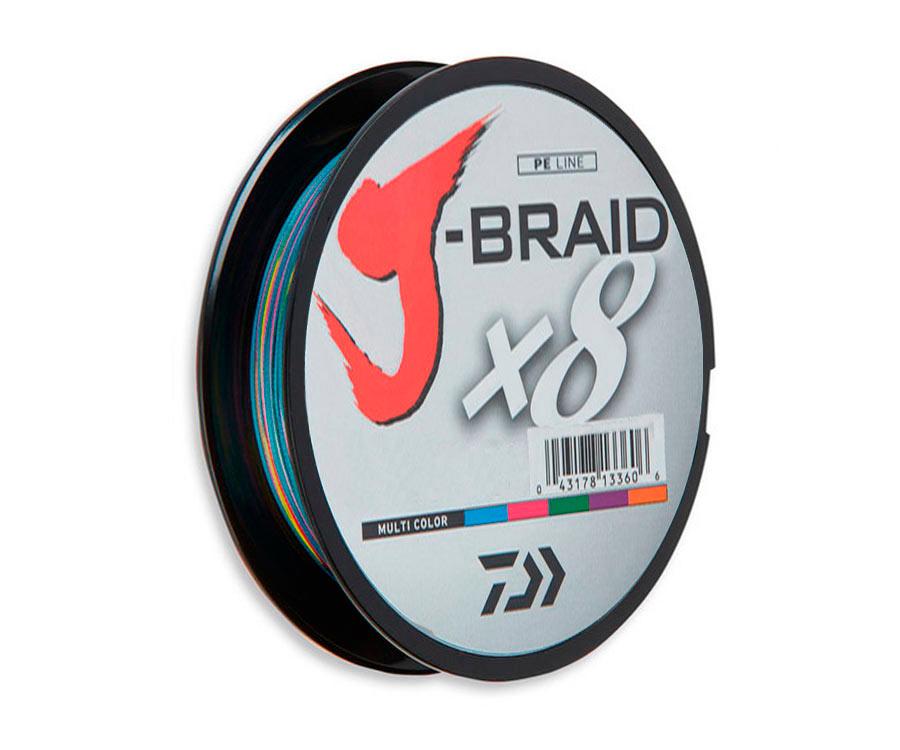 

Шнур Daiwa J-Braid X8 0,35mm-300m MULTI COLOR