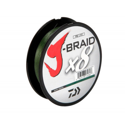 

Шнур Daiwa J-Braid X8 0,06mm 150m Dark Green