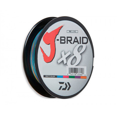 

Шнур Daiwa J-Braid X8 0,06mm-150m MULTI COLOR