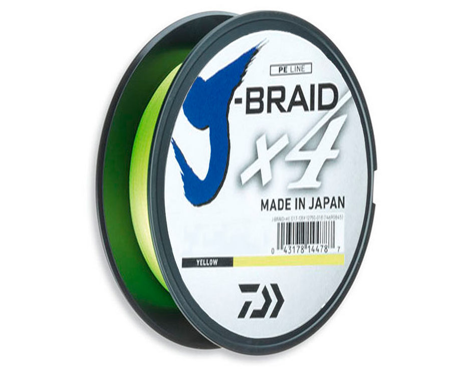 

Шнур Daiwa J-Braid X4E 0,21mm-135m yellow