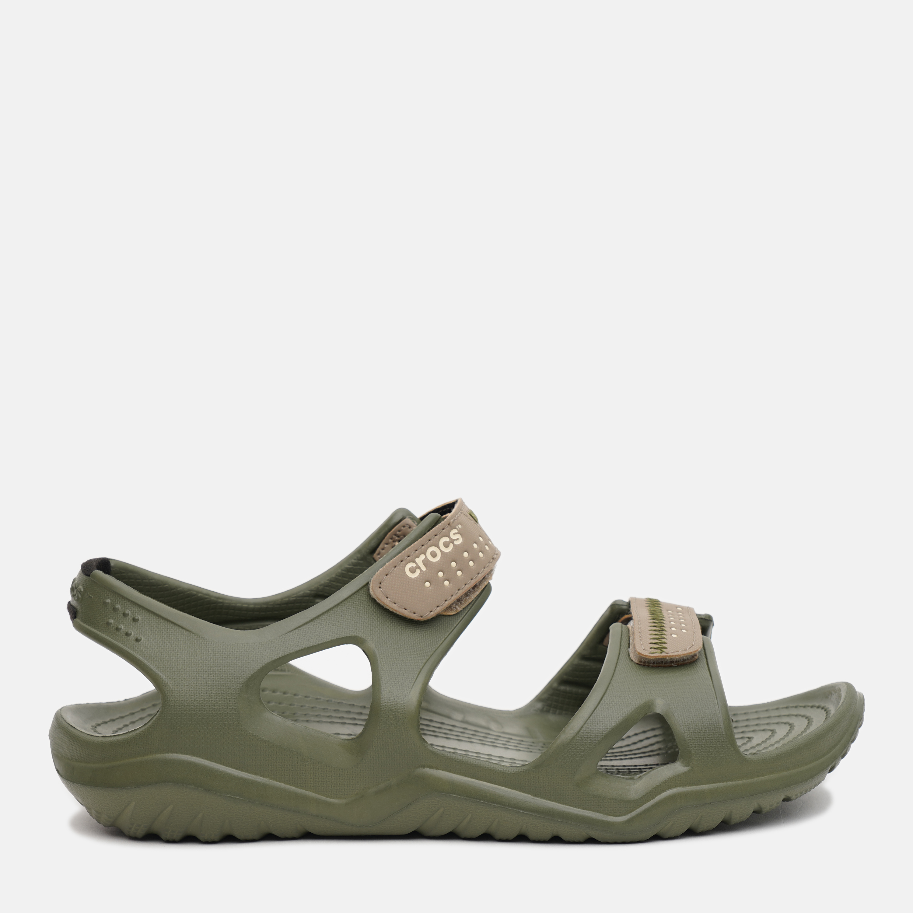 

Сандалии Crocs Jibbitz Swiftwater River Sandal 203965-354-M11 45-46 28 см Хаки