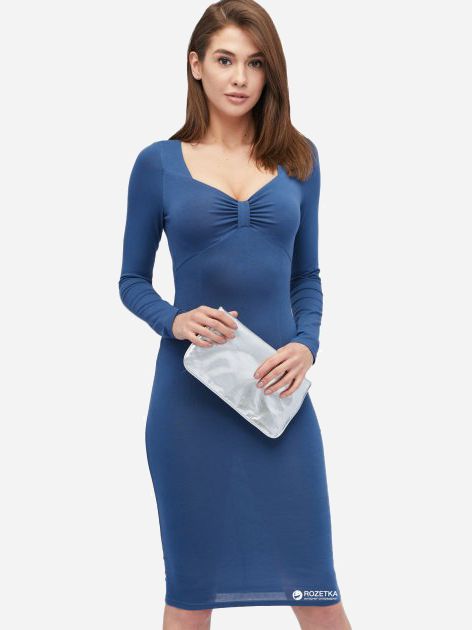 

Платье Carica KP-10141-35  Джинс, Платье Carica KP-10141-35 S Джинс
