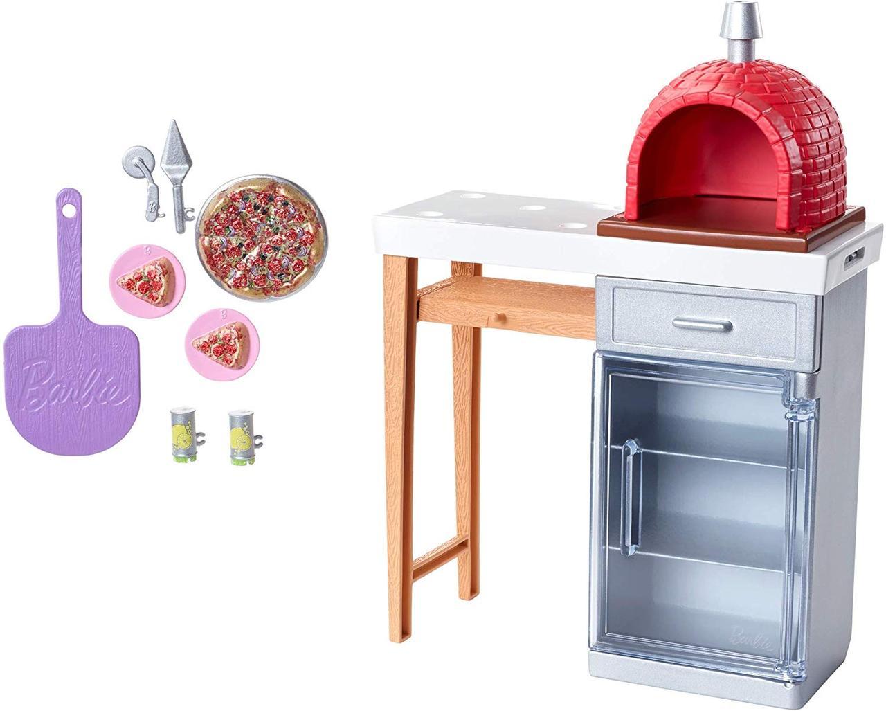 

Игровой набор Барби печь для пиццы Barbie Pizza Oven Playset Mattel