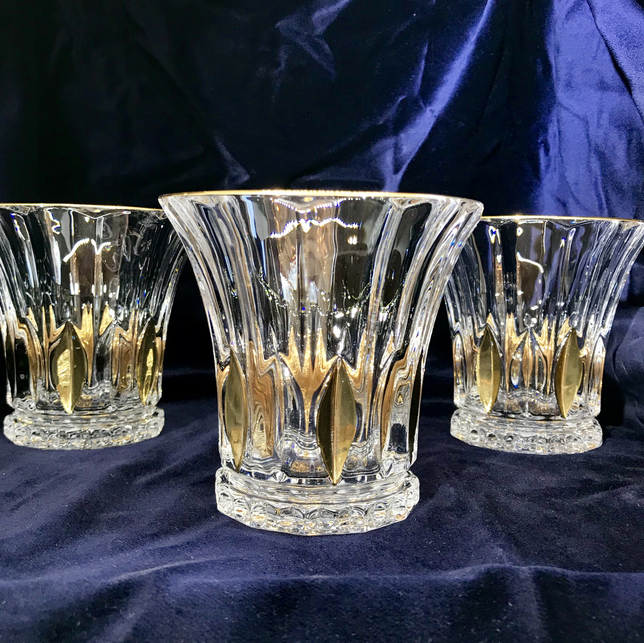 

Набор стаканов для виски Bohemia Calypso Crystal Gold Чехия