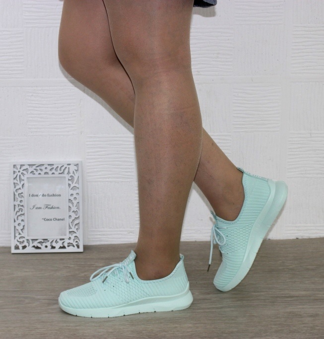 

Кроссовки женские Gipanis SJ-588-мята 37 24.0см зелёный