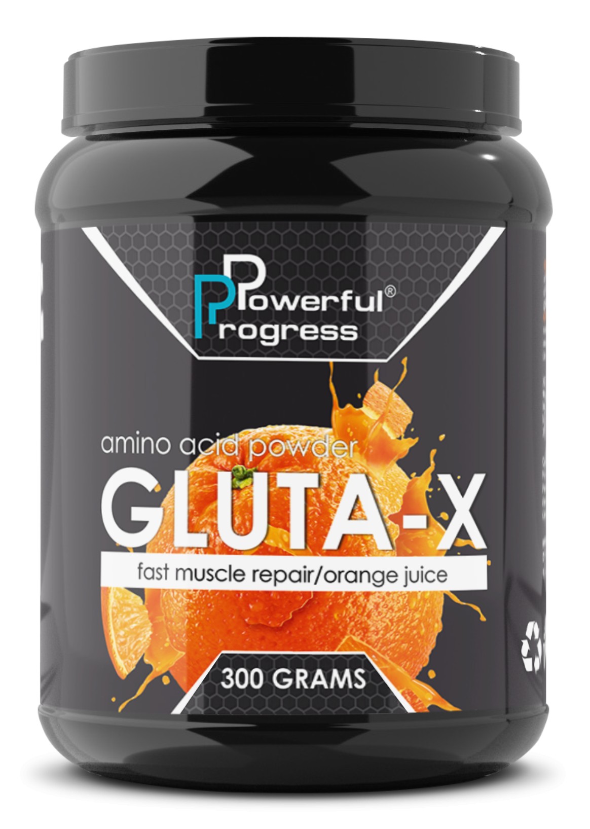 

Аминокислота Powerful Progress Gluta-X 300 г Апельсин