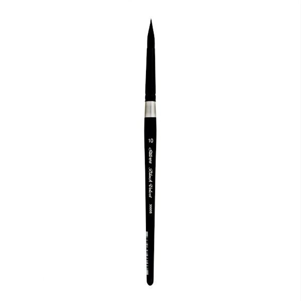 

Кисть для акварели Silver Brush 3000S Black Velvet №10 (6мм)
