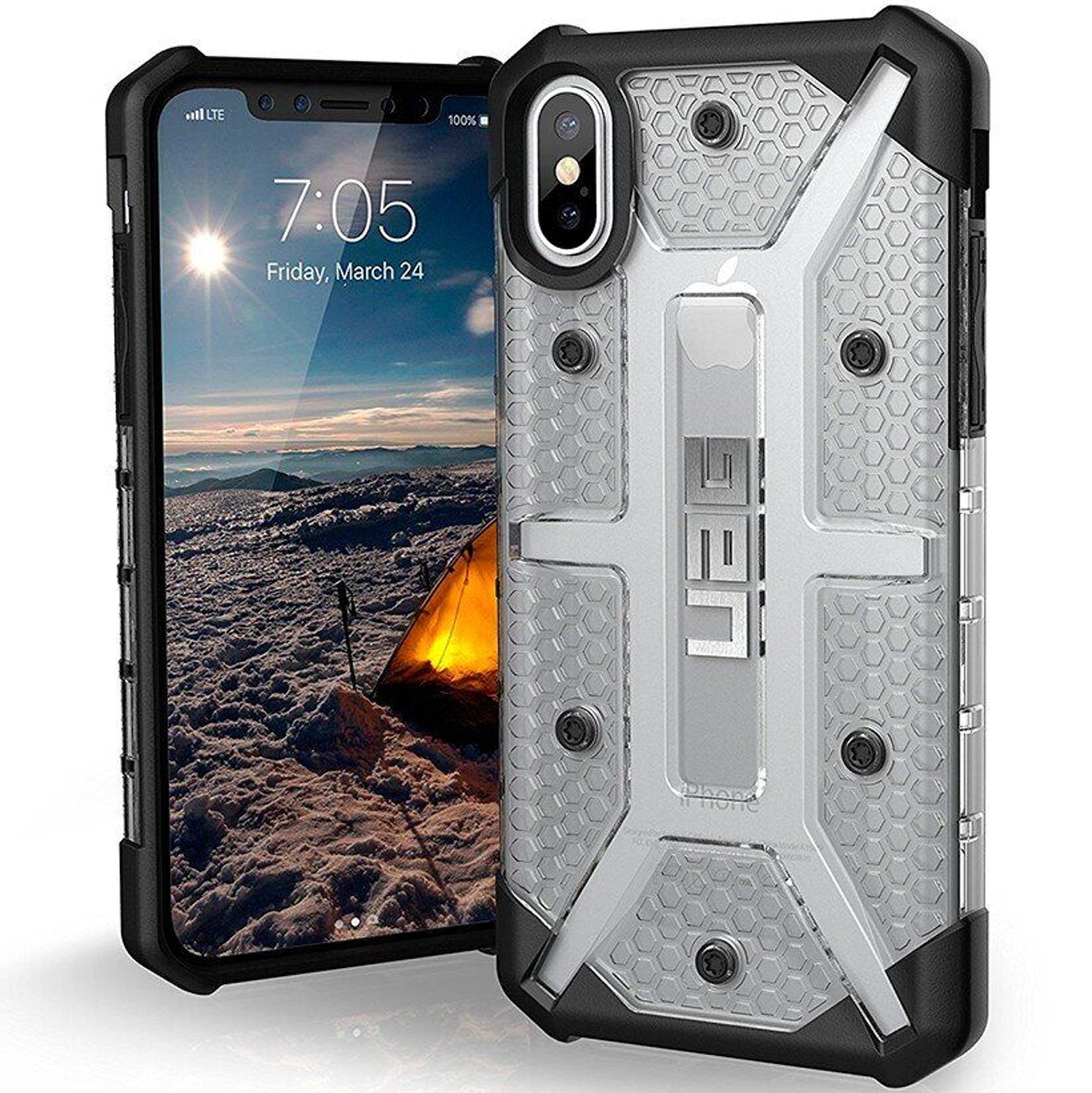 

Противоударный чехол бампер UAG Plasma Ice Apple Iphone X/Xs 5.8"
