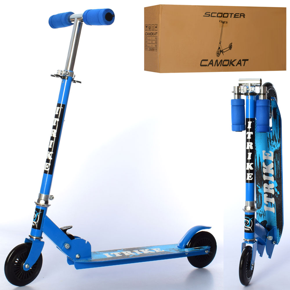 

Самокат ITrike SR 2-001-BL синій