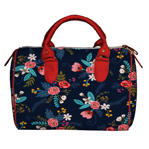 

Сумка бочонок Barrel Presentville Flower composition 28x18x17 см