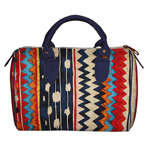 

Сумка бочонок Barrel Presentville Ornament etno style 28x18x17 см