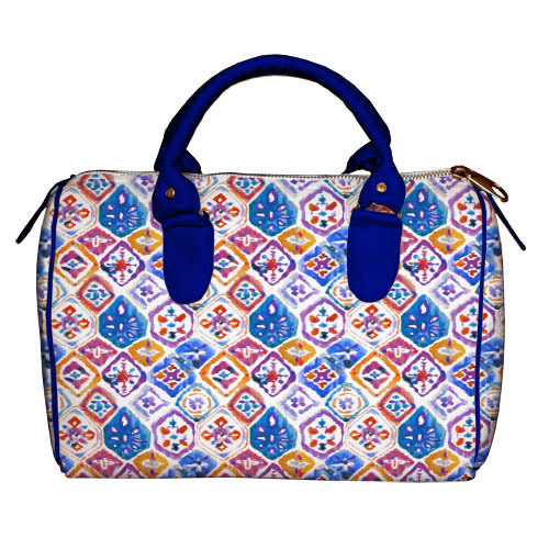 

Сумка бочонок Barrel Presentville Разноцветный орнамент 28x18x17 см