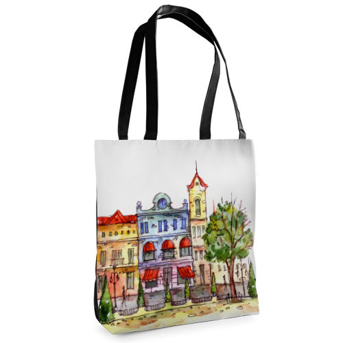 

Сумка женская тканевая Tenderness Presentville City 37x33 см