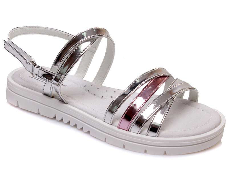 

Детские босоножки лето Weestep 51065 S (31-36)-ASW для девочки Серый р.32 (20,5 см.)