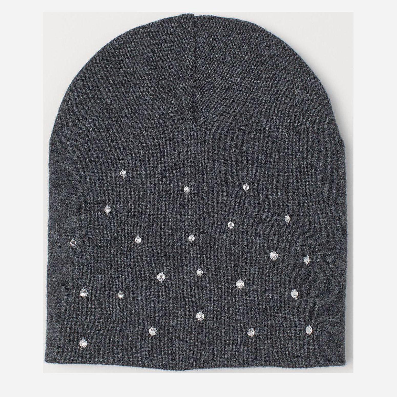 

Шапка H&M 8035640sm One Size 40 см Темно-серый меланж