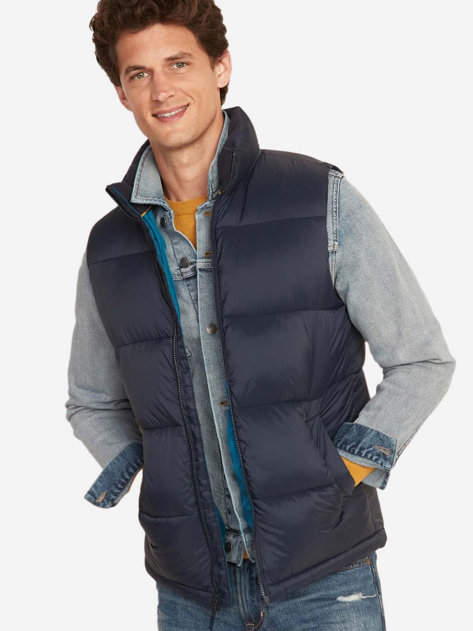 

Жилет Old Navy 408157152 XS Синий