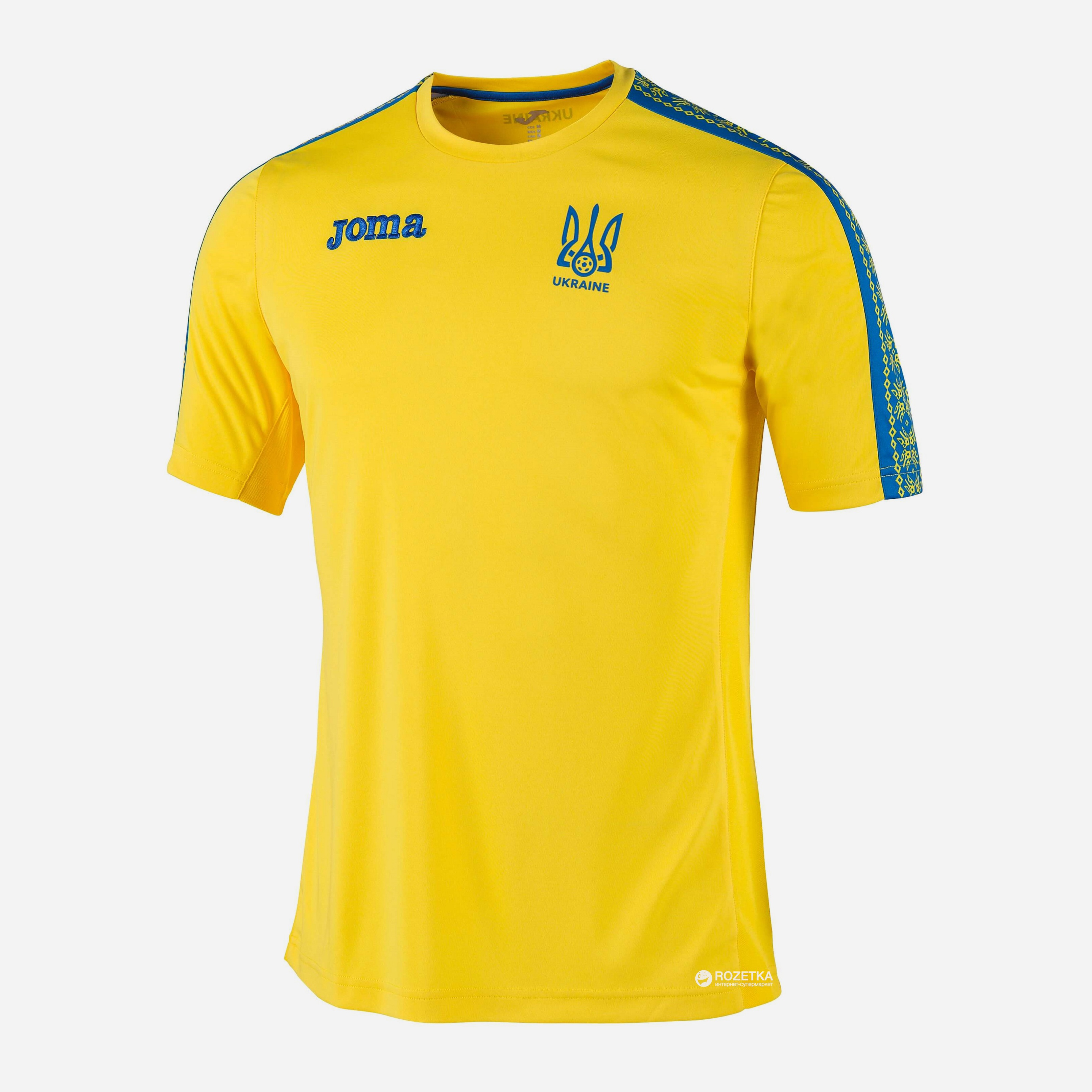 

Футболка сборной Украины по футболу Joma Ukraine  Желтая, Футболка сборной Украины по футболу Joma Ukraine 3XL Желтая
