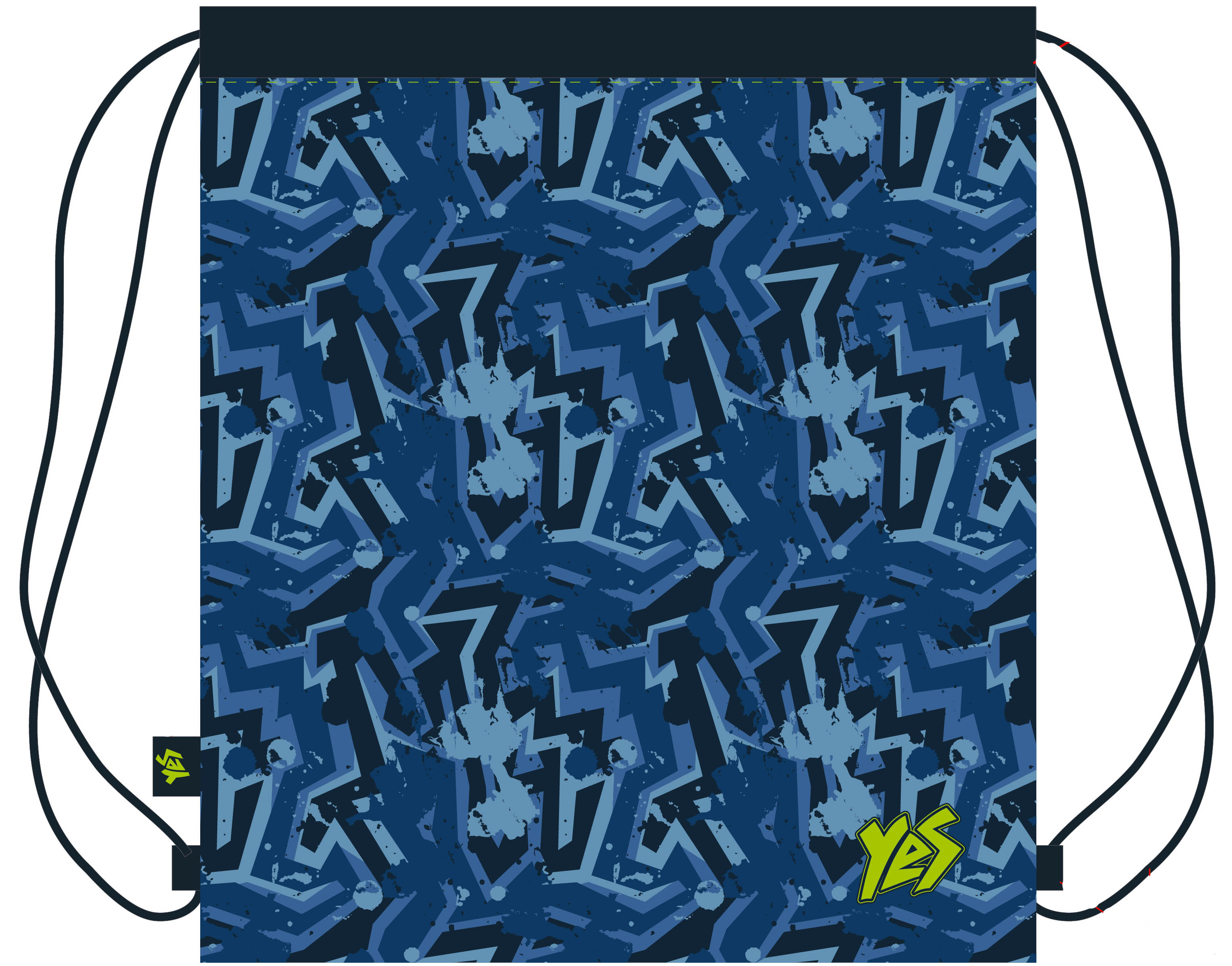 

Сумка для взуття YES SB-03 Graffiti, 35 * 40 см (531194)