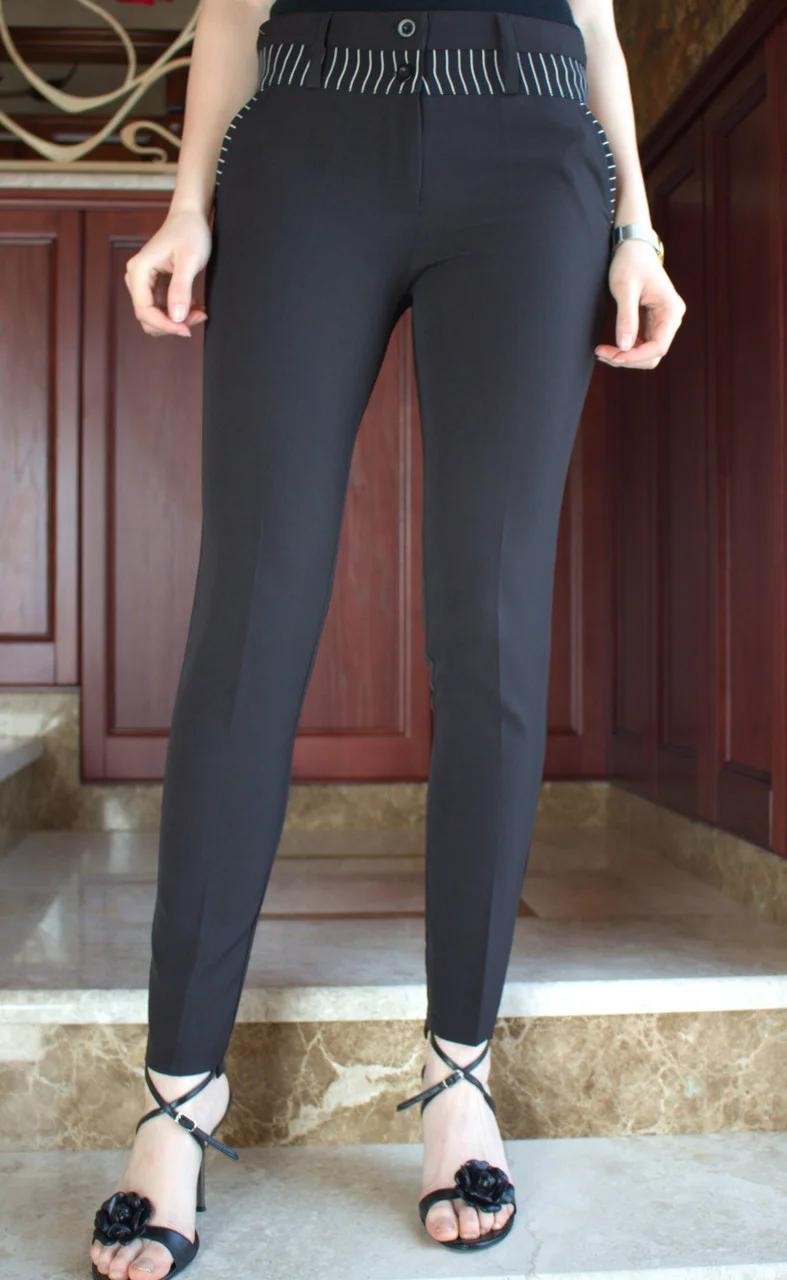 

Брюки Classic Fashion женские стрейч шерсть на резинке темно-синие  S, Брюки Classic Fashion женские стрейч шерсть на резинке темно-синие 44 S