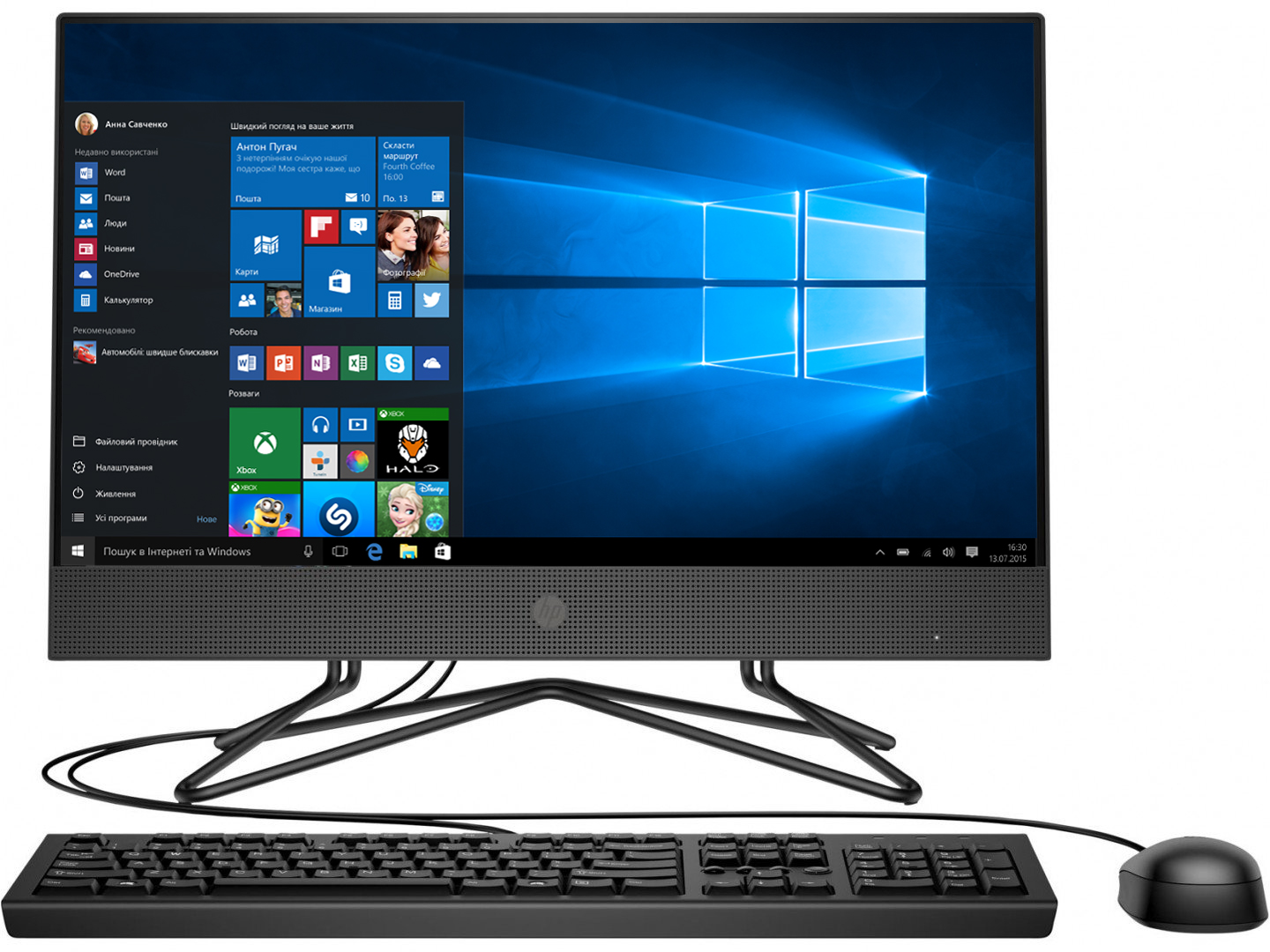 

Моноблок HP 200 G4 22" (205T6ES)