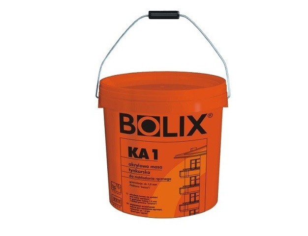 

Штукатурка Акриловая BOLIX ка -1 "барашек" 1.0 мм 30 кг (ведро) Белая с микробиологической защитой.