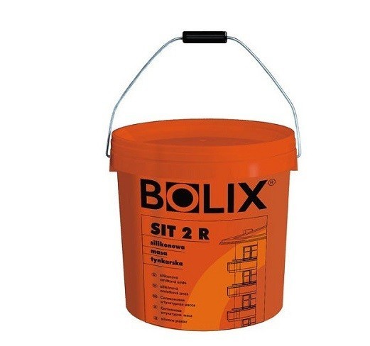 

Штукатурка силиконовая BOLIX SIT 2 R "короед" 2.0 мм 30 кг (ведро) Белая