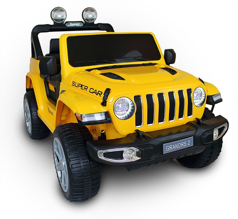 

Електромобіль Just Drive GRAND-RS2 жовтий