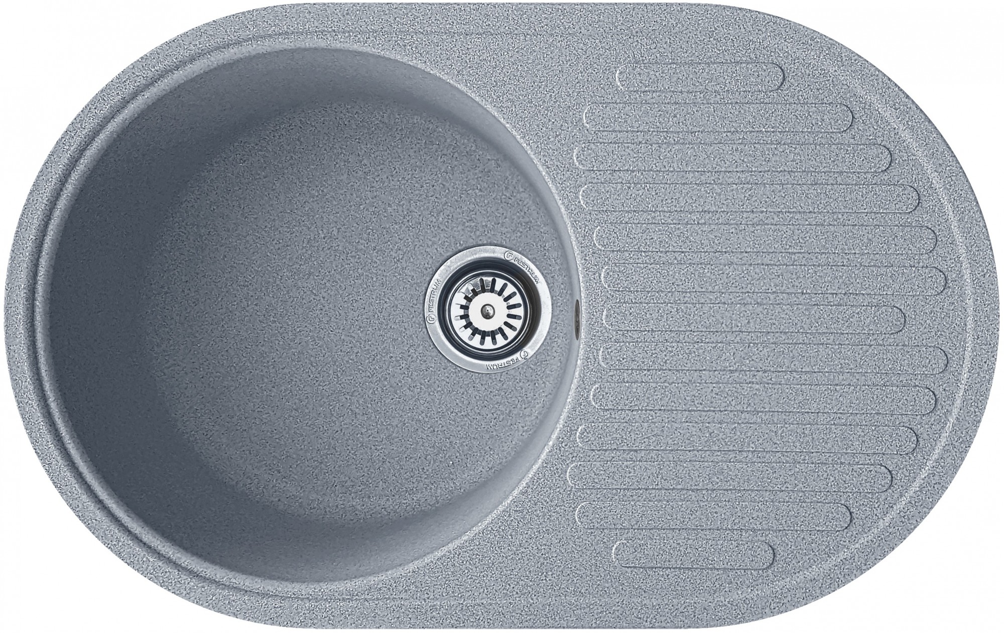 

Кухонная мойка EcoLine El42N 730х460х195мм Серая