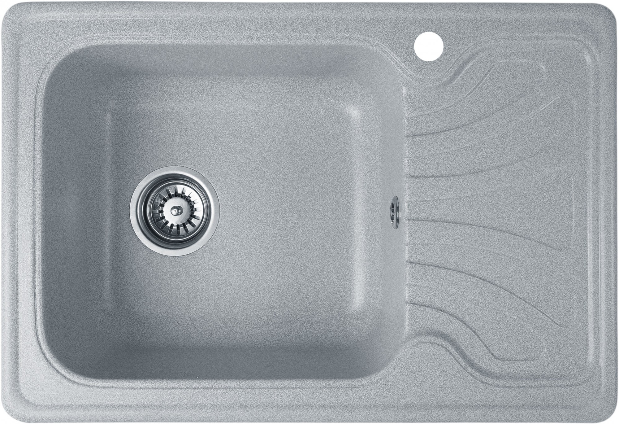

Кухонная мойка EcoLine El10R 640х440x195мм Серая