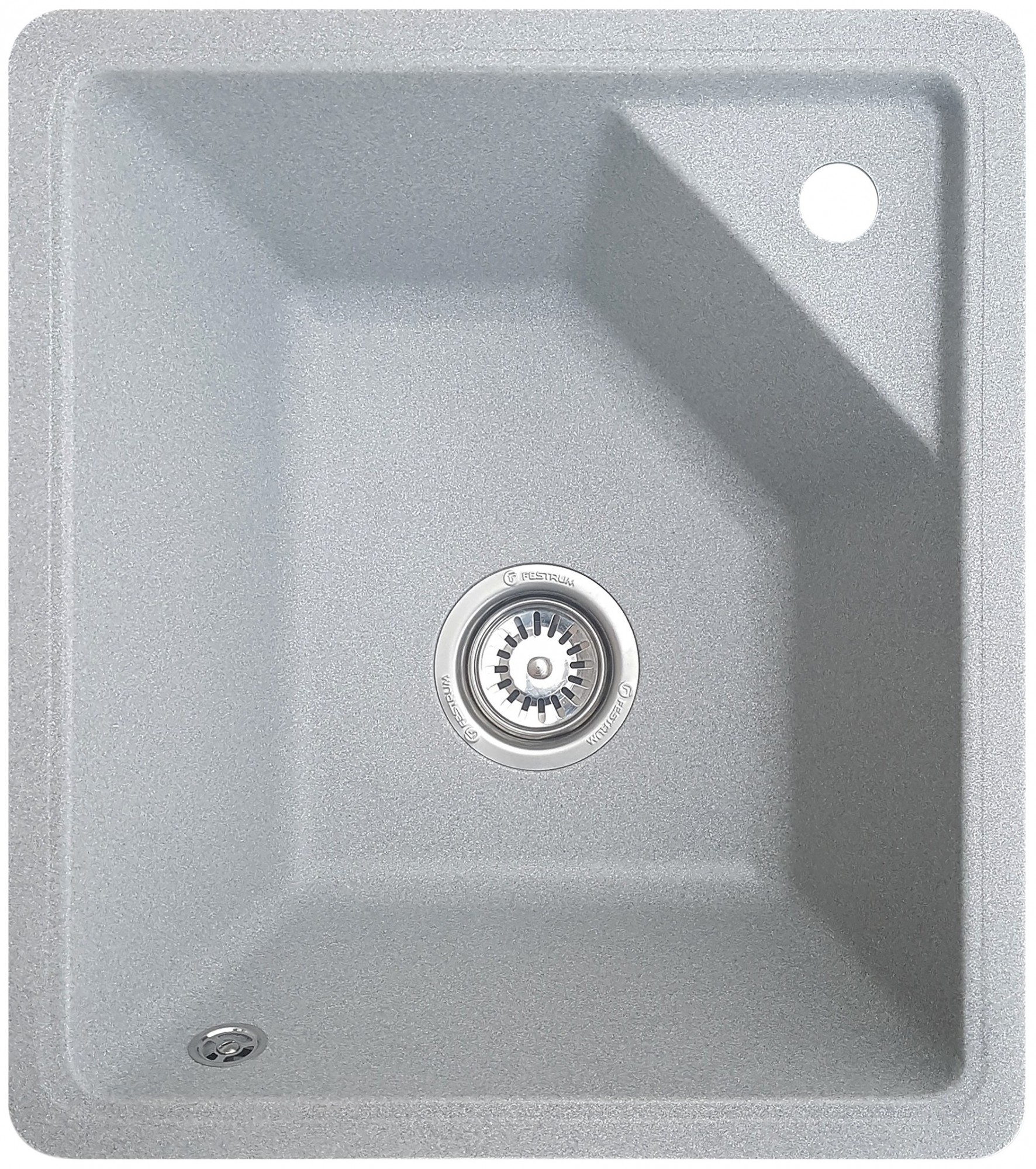 

Кухонная мойка EcoLine El76Z 520х460х200мм Серая