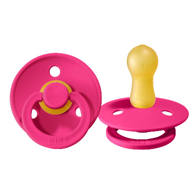 

Пустушка для новонароджених BIBS Colour Raspberry 0-6 міс.розмір 1