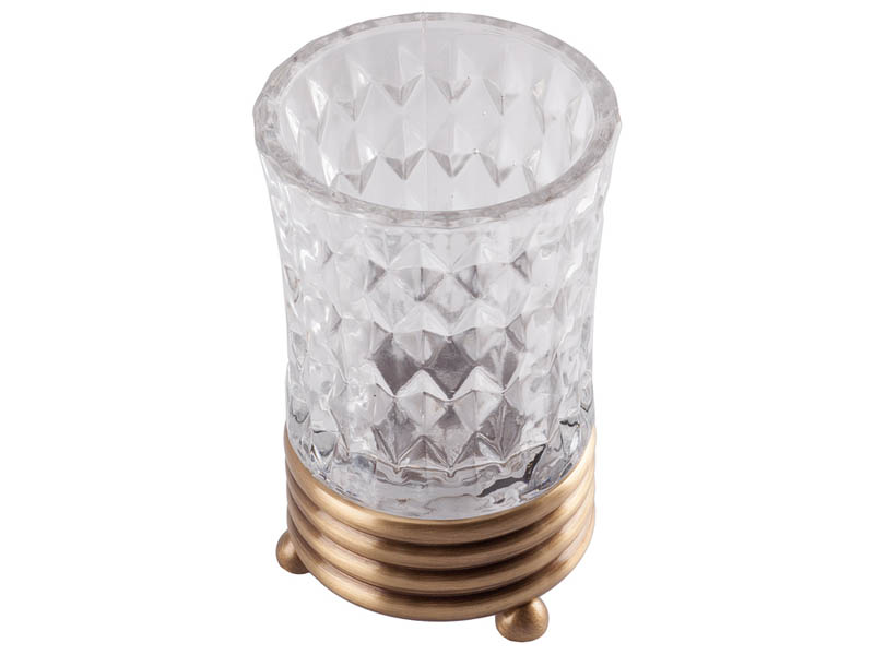 

Стакан для зубных щеток KUGU Hestia antique Freestand 950A