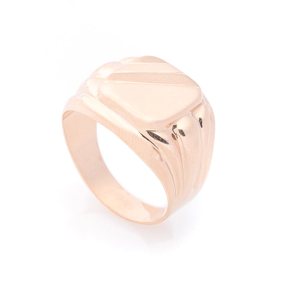 

Золотая мужская печатка к05876 Оникс 19.5