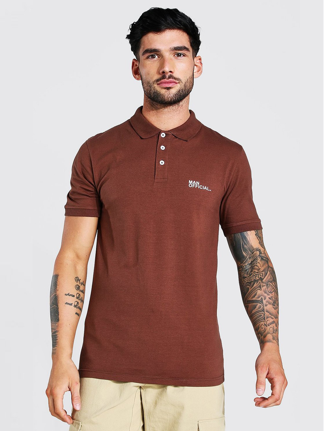 

Футболка Boohoo bh06110004 M Коричневая