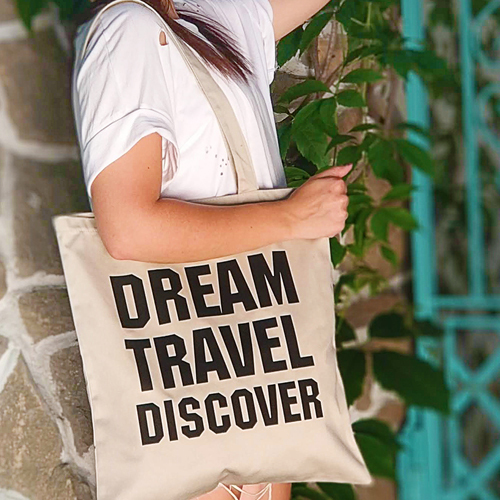 

Эко сумка Market Presentville Dream Travel Discover 38x40 см