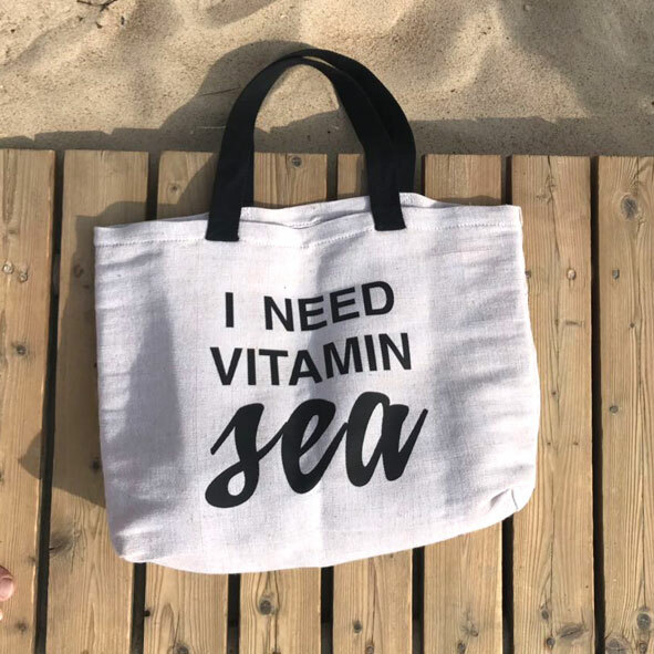 

Пляжная сумка Beach Presentville I need vitamin sea 54х40х12 см